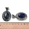 Natural Lapis Lazuli Pendants FIND-A041-01AS-02-3