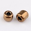 8/0 Electroplated Metallic Colours Round Glass Seed Beads X-SEED-A009-3mm-601-2