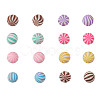 7 Colors Handmade Polymer Clay Beads CLAY-CJ0001-05-1