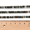 Natural African Bloodstone Beads Strands G-Z110-A31-2x4mm-5