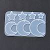 Astronomy Theme Moon Silicone Pendant Molds DIY-E065-07B-4