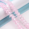 Transparent Glass Beads Strands LAMP-H061-01C-3