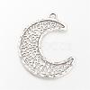 Tibetan Style Alloy Pendants TIBE-S303-34AS-RS-1