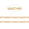 Brass Figaro Chain CHC-G012-04G-4