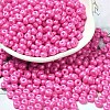 Baking Paint Luster Glass Seed Beads SEED-B001-04A-05-1