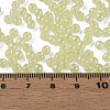 6/0 Imitation Jade Glass Seed Beads SEED-N004-006-08-6