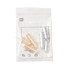6Pcs 6 Styles Multi-Strand Brass Magnetic Slide Lock Clasps Set KK-FS0001-22-2