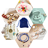 25Pcs Rectangle Velvet Drawstring Pouches TP-BBC0001-04A-01-5