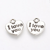 Tibetan Style Alloy Pendants TIBE-S303-20AS-NR-1
