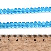 Transparent Glass Beads Strands GLAA-G125-01A-05-2