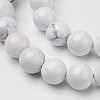 Natural Howlite Beads Strands G-D809-10-10mm-3