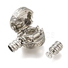 Brass European Style Clasps KK-A219-02P-2