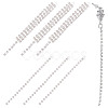 SUNNYCLUE 16pcs 2 style Brass Rhinestone Cup Chain Big Pendants KK-SC0003-21S-1