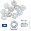 16Pcs Opalite European Beads G-SC0003-03A-2