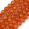 Natural Carnelian Beads Strands G-G0003-C06-2