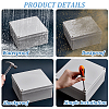 Outdoor Waterproof ABS Plastic Cable Boxes CON-WH0089-232A-3