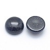 Synthetic Blue Goldstone Cabochons G-P393-R22-10MM-2