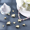 10Pcs 5 Styles Brass Pendants KK-BBC0024-85-4