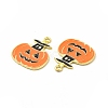 Rack Plating Alloy Enamel Pendants FIND-G054-17LG-02-2