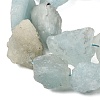 Natural Aquamarine Beads Strands G-S386-C18-5