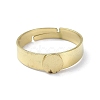 304 Stainless Steel Pad Rings Setting RJEW-H221-01G-04-1
