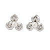 304 Stainless Steel with Plastic Imitation Pearl Stud Earrings for Women EJEW-G396-01P-1