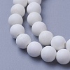Natural Magnesite Beads Strands G-F592-03-10mm-3
