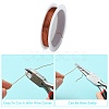 Round Copper Jewelry Wire CWIR-S002-0.5mm-M-5