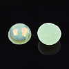 ABS Plastic Imitation Pearl Cabochons OACR-S025-6mm-10-2