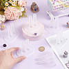 Plastic Doll Stands ODIS-WH0038-98A-3