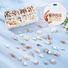 Natural Conch Shell Beads SSHEL-FH0001-05-3