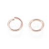 304 Stainless Steel Open Jump Rings STAS-O098-02RG-04-2