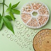 1 Box Iron Open Jump Rings Set IFIN-YW0001-44RG-6