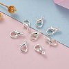 Zinc Alloy Lobster Claw Clasps E103-S-6