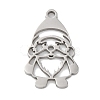 Christmas Anti-Tarnish 201 Stainless Steel Pendants STAS-Q015-07P-1