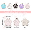 SUNNYCLUE 50Pcs 5 Style Alloy Enamel Pendants ENAM-SC0003-22-2