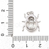 Brass Micro Pave Cubic Zirconia Pendants KK-G544-09P-02-3