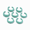 Spray Painted Alloy Cuff Rings X-RJEW-T011-04-RS-1