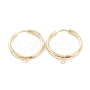 201 Stainless Steel Huggie Hoop Earring Findings STAS-P283-01L-G-1