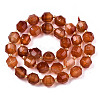 Natural Agate Beads Strands G-T131-82B-13-2