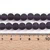 Transparent Glass Beads Strands GLAA-T032-T8mm-MD03-4