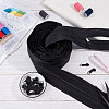 Nylon Invisible Widen Zipper Fastener FIND-BC0001-69B-7