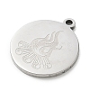 201 Stainless Steel Pendants SA-CBA3D3A-05P-10-2