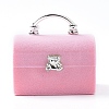Lady Bag with Bear Shape Velvet Jewelry Boxes VBOX-L002-E03-1