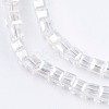 Electroplate Glass Beads Strands EGLA-F121-AB-A02-3
