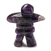 Natural Amethyst Carved Healing Human Shape Figurines DJEW-D012-03A-1