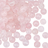 Natural Rose Quartz Round Beads Strands G-OC0003-58-1
