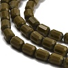 Opaque Glass Beads Strands GLAA-G112-04F-3