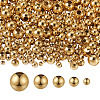 400Pcs 5 Style 304 Stainless Steel Beads STAS-MP0001-10-2