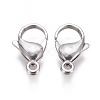 Non-Tarnish 304 Stainless Steel Lobster Claw Clasps STAS-F224-04P-2